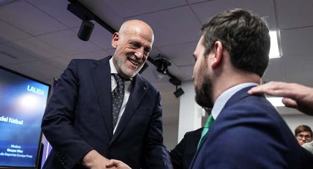 Javier Tebas tira de hemeroteca para responder a Carlo Ancelotti: «Interesantes declaraciones»
