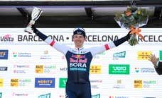 Primoz Roglic rueda solo en Barcelona para conquistar su segunda Volta a Catalunya