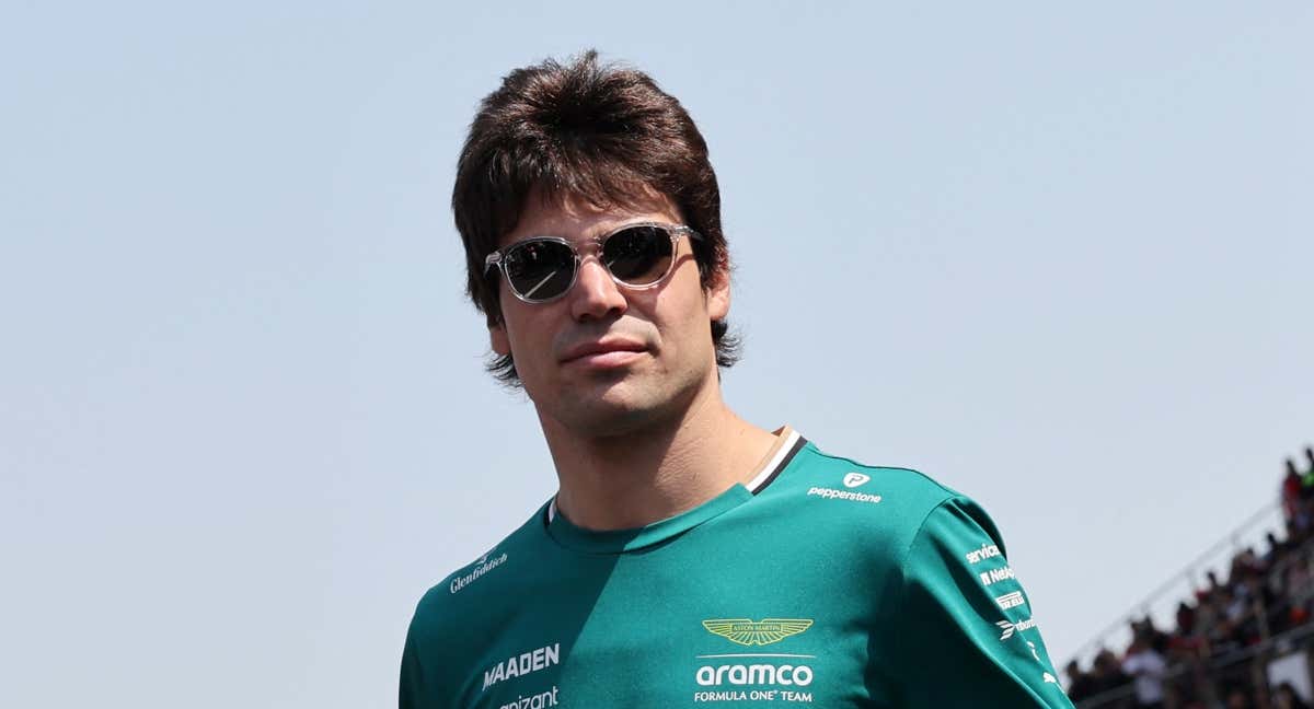 Lance Stroll, en el paddock de China./REUTERS