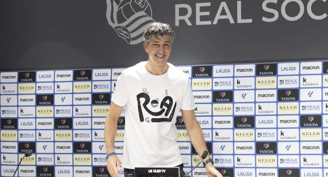Imanol Alguacil y la Real Sociedad, a por otra noche histórica: «Estamos convencidos de que vamos a jugar la final»