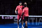 Ale Galán y Fede Chingotto, campeones por sorpresa del Santiago P1 tras la repentina retirada de Franco Stupaczuk y Juan Lebrón