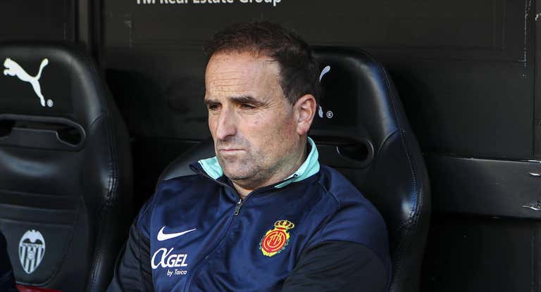 Jagoba Arrasate, entrenador del Mallorca.