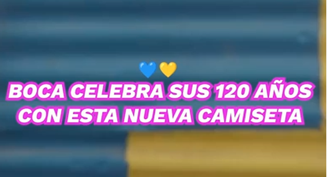 Boca celebra sus 120 años con esta nueva camiseta en honor a sus estrellas.