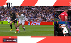 Otro Real Madrid - Valencia con polémica: un penalti con dudas del VAR, un offside que se revisó en la pantalla...