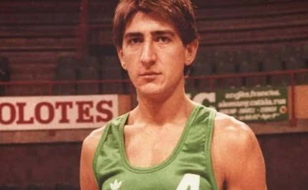 Andrés Jiménez en su etapa con el Joventut.