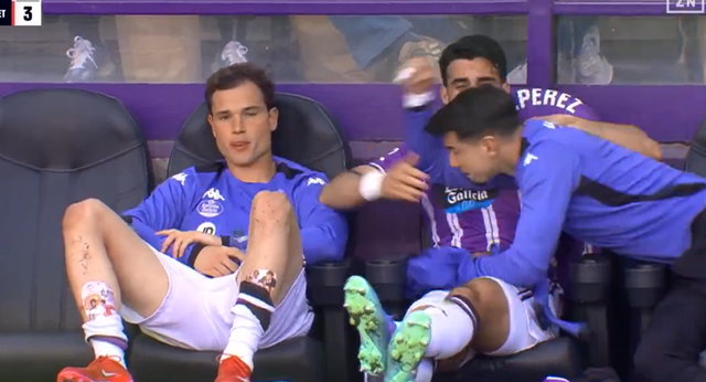 El Valladolid es un incendio y una agresión en el banquillo lo refleja: ¡Luis Pérez le pega un puñetazo a Latasa!