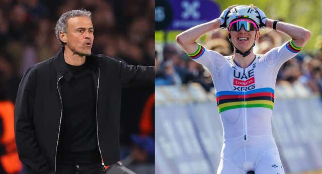 Luis Enrique sorprende en televisión hablando de los rivales de Pogacar en la París-Roubaix