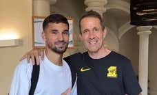 Ramón Planes visita al Real Madrid en Valdebebas en su ruta para construir una ciudad deportiva de primer nivel en el Al Ittihad