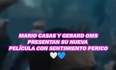 Mario Casas y Gerard Oms representan los valores y sentimientos pericos en su nueva película.