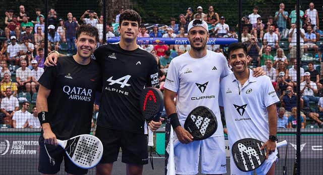 Los jugadores dan el primer paso en busca de la paz en el pádel