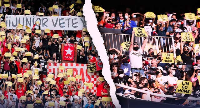 La lucha contra la directiva que unió a dos aficiones rivales: «A ningún club le desearía lo que nos está pasando»