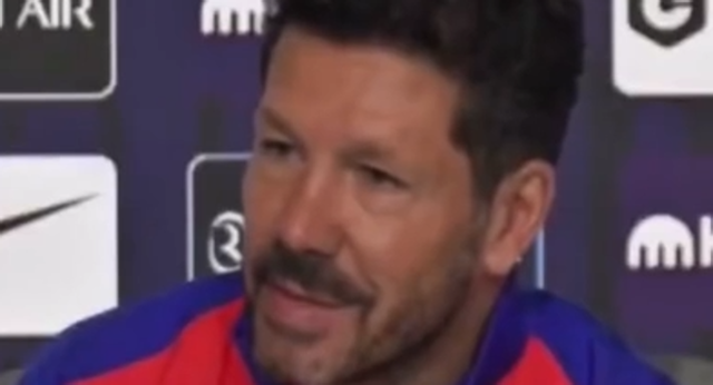Simeone recibió una pregunta muy especial de Carlos, un periodista que tuvo un accidente de tráfico que le dejó múltiples secuelas.