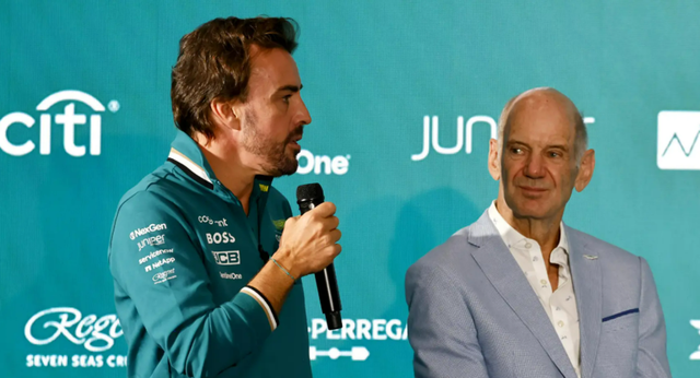 Adrian Newey no ha tocado (ni hay intención de que toque) el coche de Fernando Alonso de este año