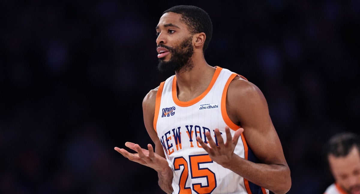 Mikal Bridges, jugador de los Knicks.