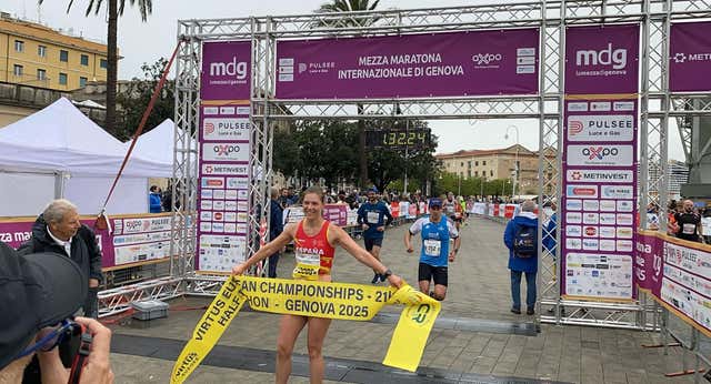 La española Nadia Vila, campeona de Europa de Media Maratón VIRTUS 2025
