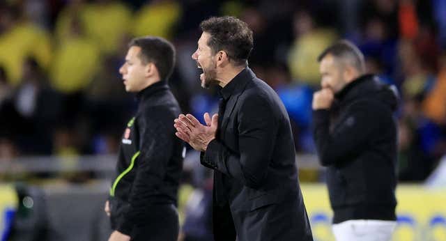 Simeone achaca la derrota al mal juego y no a la actitud: “El gol termina ejemplificando nuestro segundo tiempo”