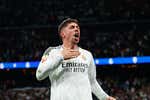 En el Real Madrid no dejan de alucinar con el disparo «extraño» de Fede Valverde que salvó al Real Madrid: «Nunca vi a nadie tirar tan fuerte»