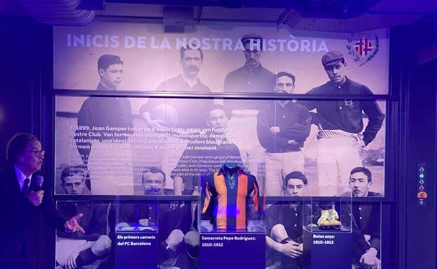 Exposición "Els Tresors Blaugrana". Relevo