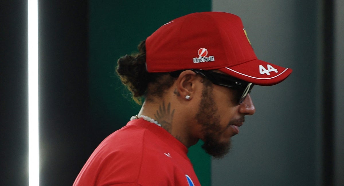 Hamilton está sufriendo en su adaptación a Ferrari.