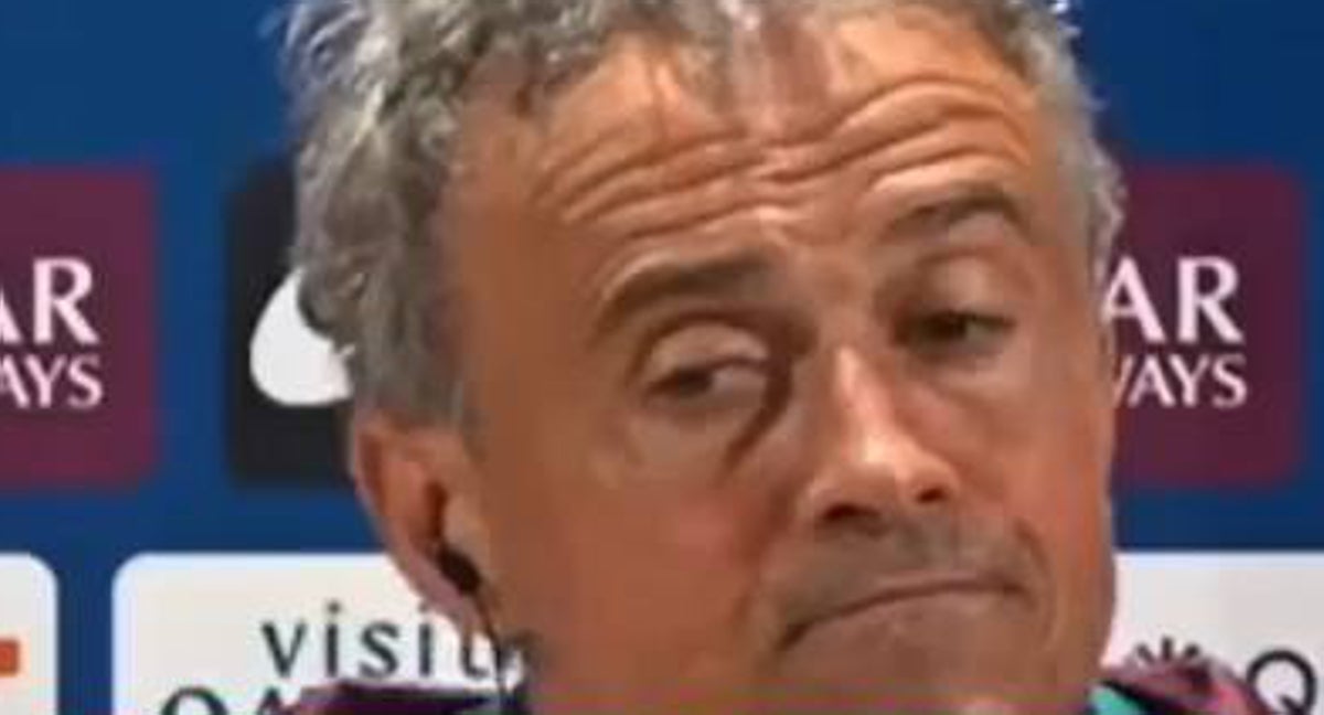 En la previa del duelo ante el Nantes, ‘Lucho’ ha tenido un detallazo con un becario.