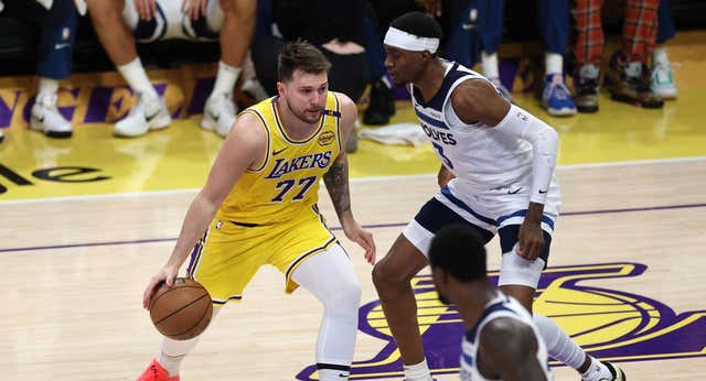 Luka Doncic recoge los poderes de Magic Johnson en los Lakers y tapa la boca a Anthony Edwards, el gran ‘bocazas’ de la NBA