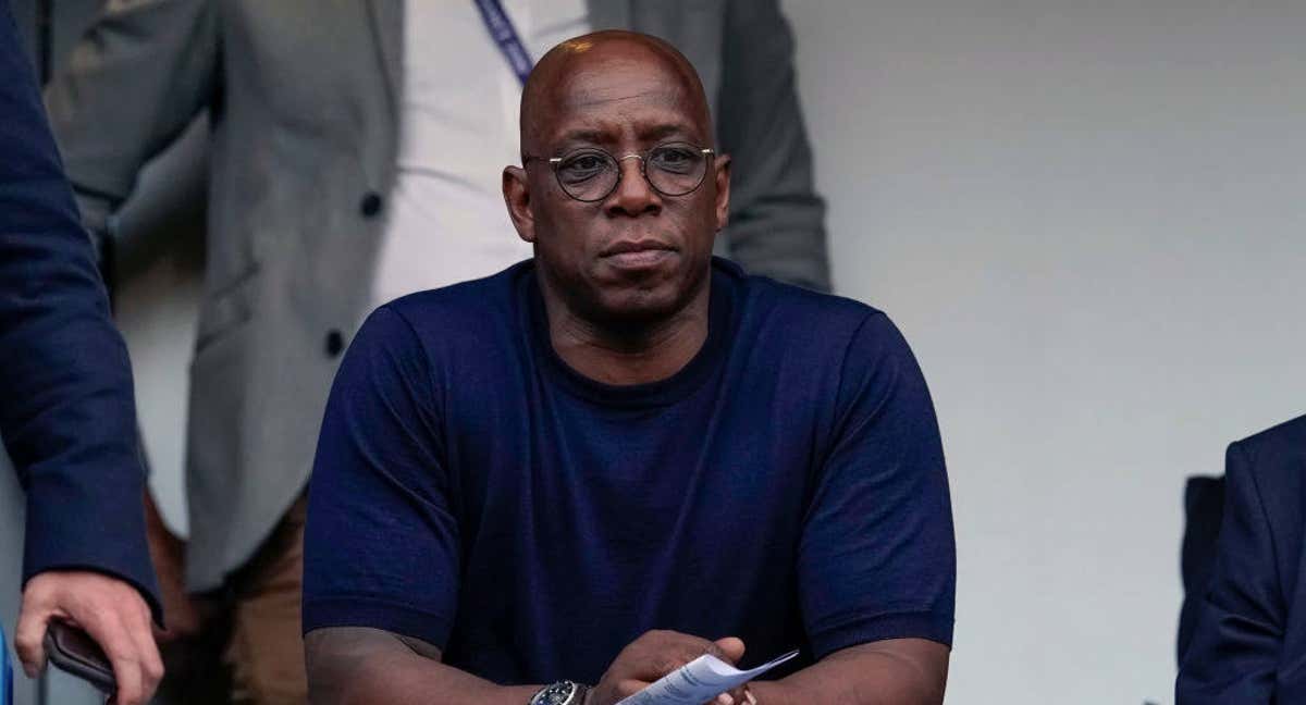 Ian Wright es un referente en las retransmisiones de fútbol femenino en Inglaterra.