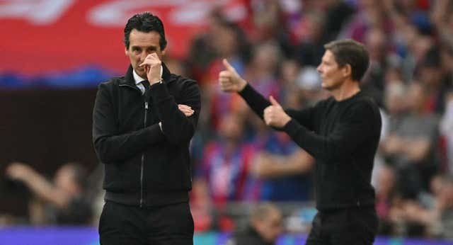 Semana de pesadilla para Unai Emery: el Aston Villa también se queda sin FA Cup al estrellarse contra el Crystal Palace en semifinales