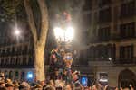 Jules Koundé prendió Canaletes en una celebración del Barça de otros tiempos: «Boti, boti, boti...»