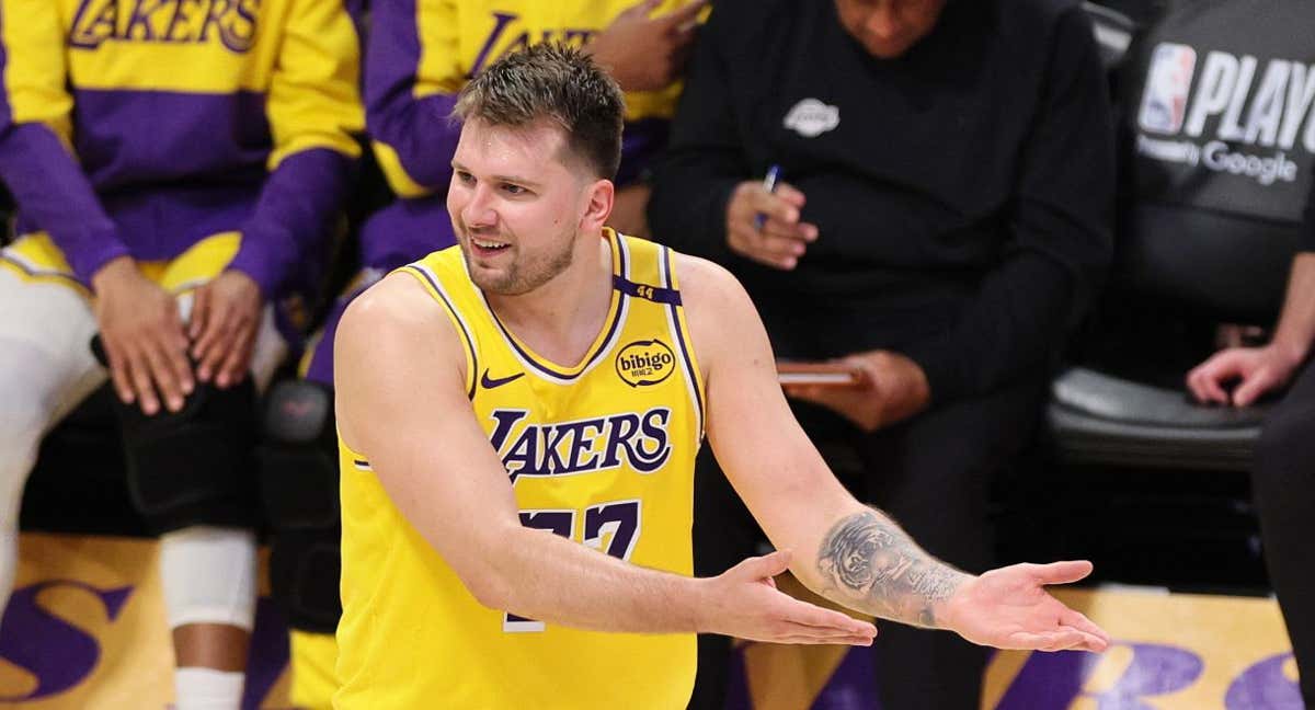 Luka Doncic, jugador de Los Angeles Lakers. /EFE