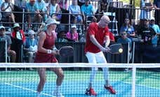 Andre Agassi escribe un nuevo capítulo de su vida deportiva con otro Open: «Es como Woodstock»