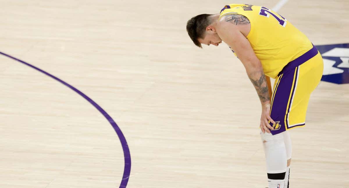Luka Doncic, jugador de Los Angeles Lakers. /AFP