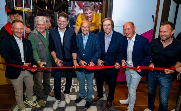 Jan Ullrich, en la inauguración de su museo. Cedida