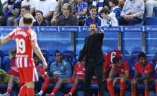 El Atleti del Cholo cae en la inapetencia y la holgazanería futbolística