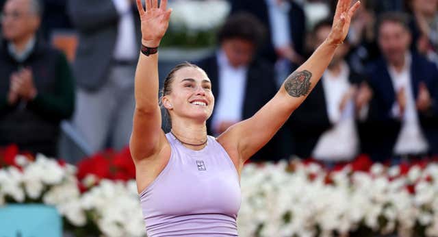 Sabalenka se acomoda en el trono y vuelve a reinar en Madrid