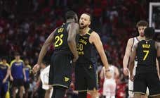 Stephen Curry y un inesperado bahameño meten a los Warriors en la siguiente ronda de playoffs y mandan un aviso a la NBA: «Significa el mundo»