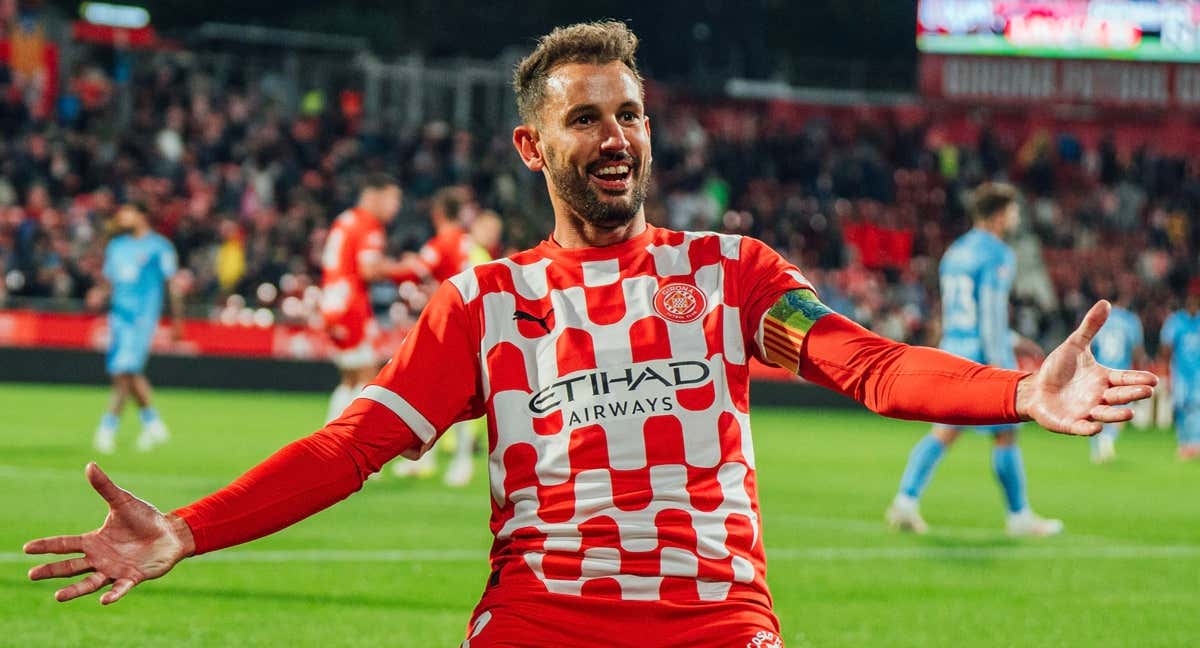 Super-Stuani rescata al Girona en el momento de la verdad