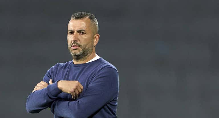 Diego Martínez, en un partido con Las Palmas.