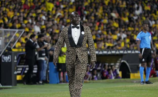 Segundo Castillo, técnico del Barcelona de Guayaquil. Reuters
