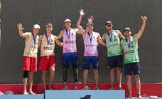 El VW Beach Pro Tour Futures de Madrid coronó a los checos Trousil y Dzavoronok como sus nuevos campeones