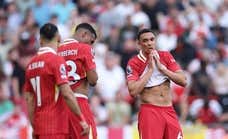 Anfield pita a Alexander-Arnold y Merino rasca un empate del Arsenal