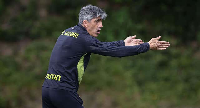 Imanol Alguacil asegura que a los jugadores no les faltó actitud en el Metropolitano: «No tenemos que pedir perdón»