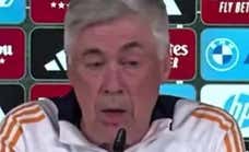 Ancelotti ha valorado en rueda de prensa el fichaje de Huijsen.