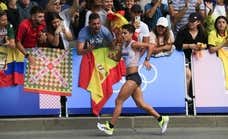 Exhibición de María Pérez en su regreso: «Lo he pasado mal, no sabía cómo iba a estar después de los Juegos»
