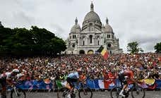 El Tour de Francia subirá tres veces a Montmartre, como en los Juegos de París