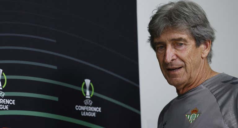 El entrenador del Betis, Manuel Pellegrini.