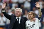 En la fiesta de Ancelotti, Luka Modric y Lucas... un recuerdo para Raúl y un aviso para Xabi Alonso