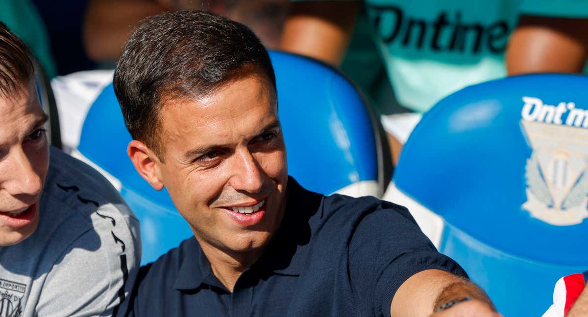 Borja Jiménez, en el partido del pasado sábado ante el domingo. /EFE