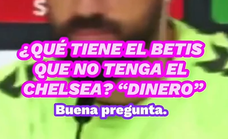 La ironía de Isco cuando le preguntan por las diferencias entre ambos equipos.