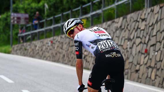 Juan Ayuso en el Giro de Italia/Getty Images
